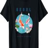 Seoul, Südkorea - Koi-Fisch und Seerosenteich T-Shirt