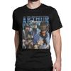 Men's T-Shirt Red Dead Redemptions 2  Vintage Pure Cotton Tee Shirt Short Sleeve Video Game  T Shirt Crewneck Tops Summer