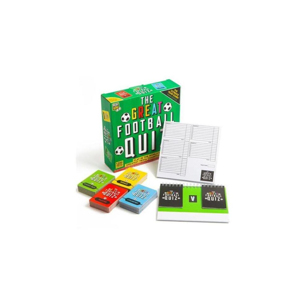 Football Quiz Host Your Own Classic Trivia Board Game Family Team Play Gift Fun