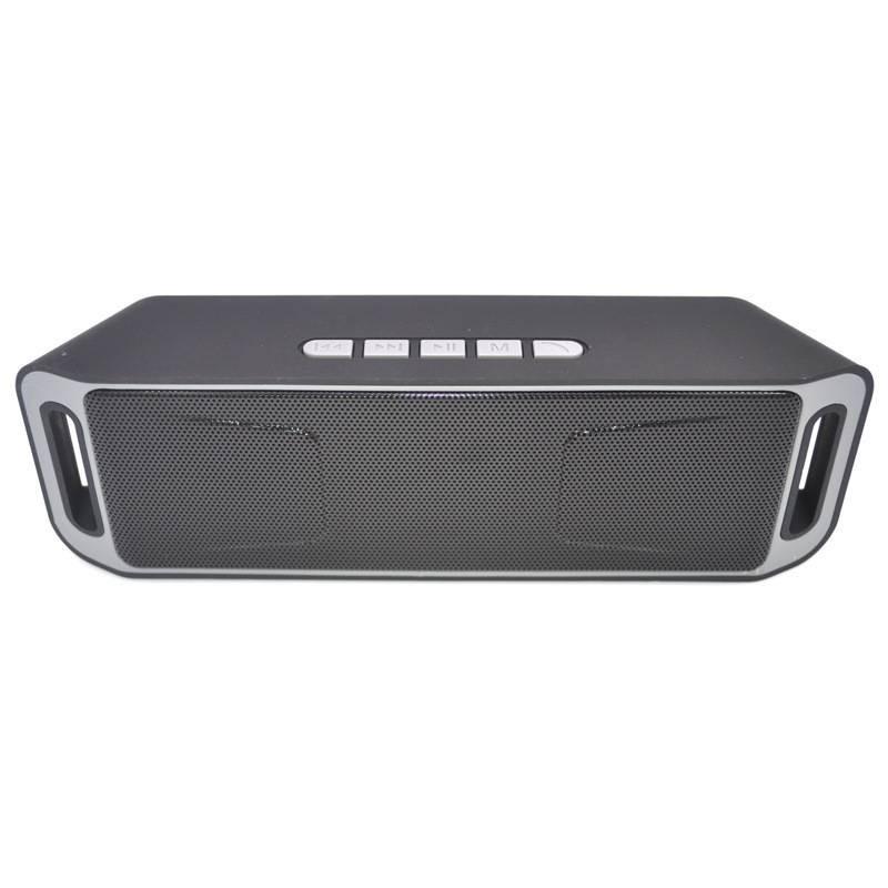 Stylish Mini Bluetooth Speaker With Dual Channels And Usb Connectivity For Desktop And Car Use