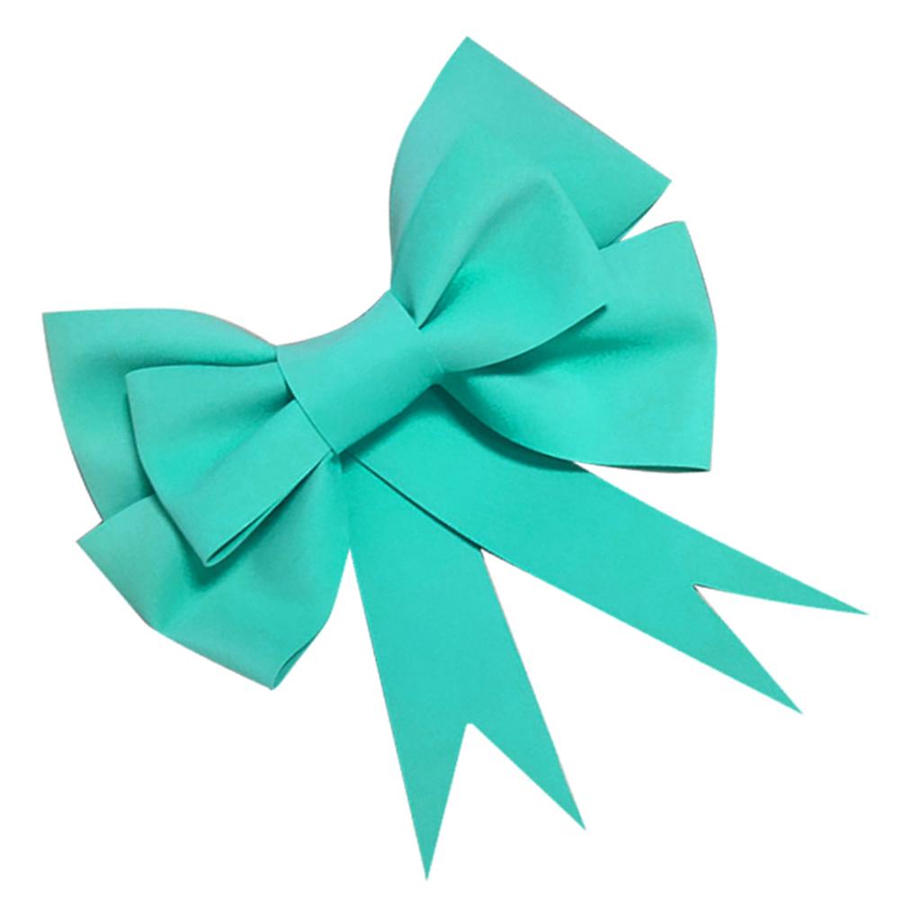 DIY Överdimensionerad Rosett EVA Svamp Rosett Hängande Dekoration Köpcentrum Fest Fotorekvisita Grön Blå