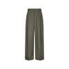JNBY Women's 2025 Autumn 100% Wool Loose Wide-Leg Casual Pants