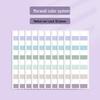 Colorful Student Writing Index Sticky Note Bookmark