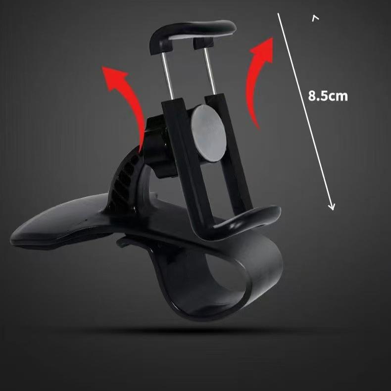 360stupňový otočný držák na palubní desku do auta, automatický univerzální držák na telefon, artefakt pro upevnění telefonu v autě