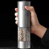 Electric Pepper Grinder, Wireless Rechargeable Household Grinder, Rose Design, Flaxseed & Herb Mill