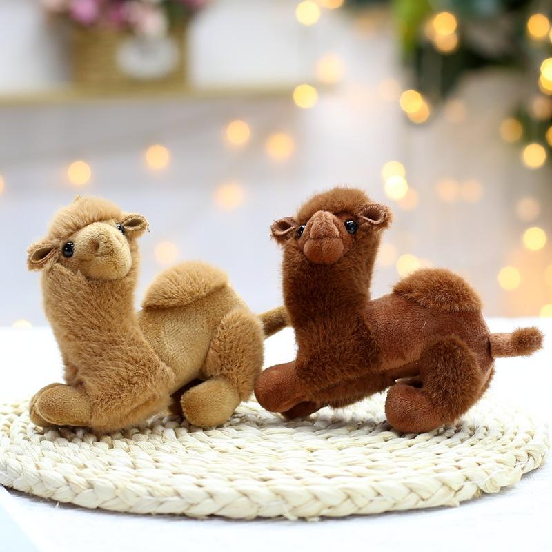 Creative Desert Camel Plush Toy Doll Pendant Cute Backpack Small Hanging Doll Key Chain Catcher Doll