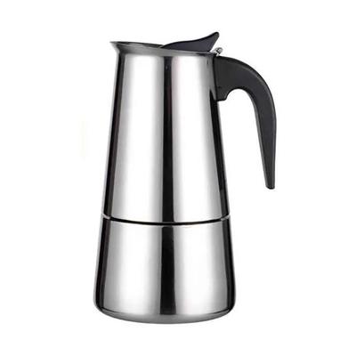 100ML Paslanmaz Çelik Kahve Makinesi Moka Pot Yalıtımlı Termal Kahve Potu El Demlenmiş Kahve için