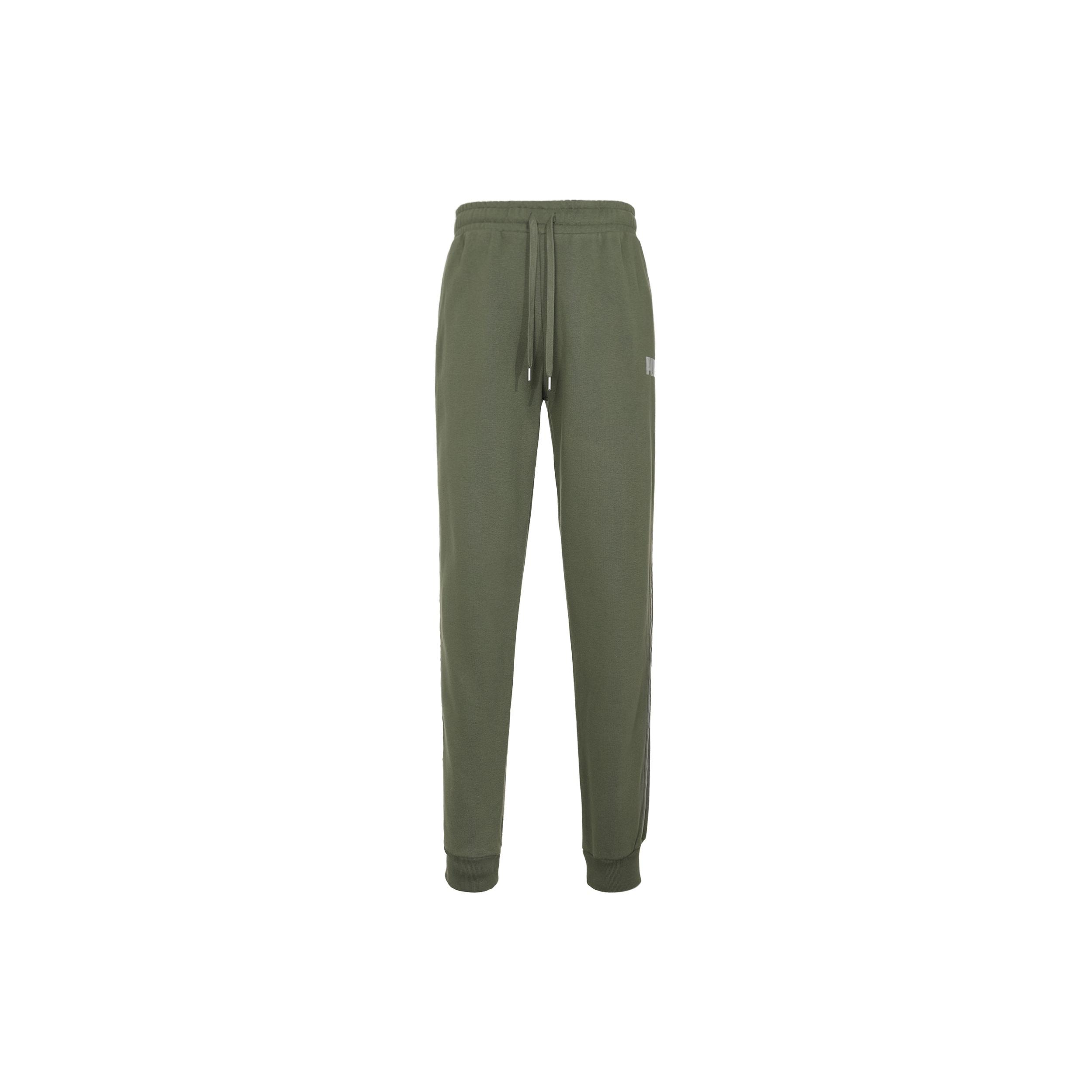 PUMA Metallic Nights Tape Sweatpants  Green White  Men s 587142-64 XS