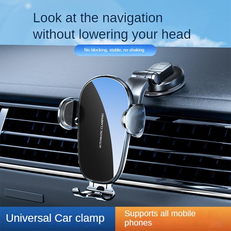 2024 mechanische Halterung D6 Neue Spann Handy Halterung Auto Air Outlet Navigation Halterung Auto Liefert