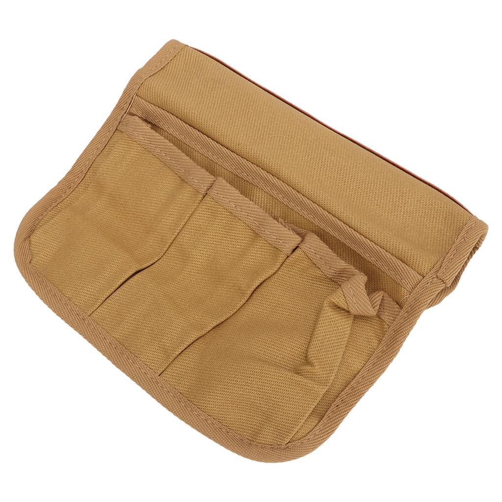 Chair Armrest Bag Large Capacity Waterproof Beach Chair Hanging Storage Pouch for Outdoor Camping Picnic