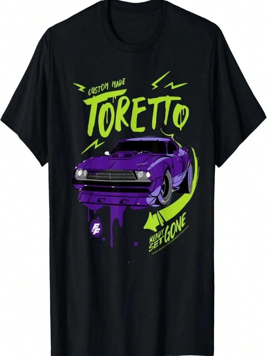 Fast & Furious_ Spy Racers Toretto Ready Set Gone T-Shirt S разноцветный