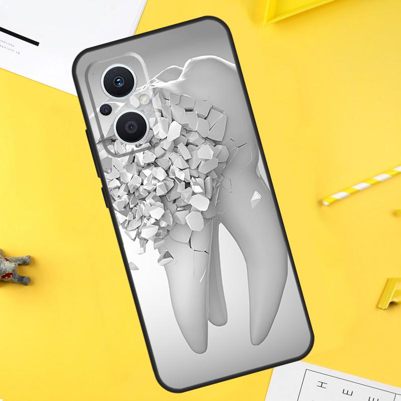 The Dentist Tooth Case For OPPO Reno 7 Reno 10 Pro 4 5 6 8 Lite 8T 4Z 5Z OPPO Find X6 X5 Pro X2 X3 Neo Cover