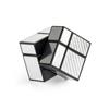 P168-6 Children'S Science And Education Puzzle Rubik'S Cube Smooth Racing 5.7Cm Second Order Rubik'S Cube Special Shaped Mirror Rubik'S Cube Silver