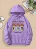 Halloween Ghost Printed Hooded Sweatshirt (2025 New Style Long Sleeve Hoodie)