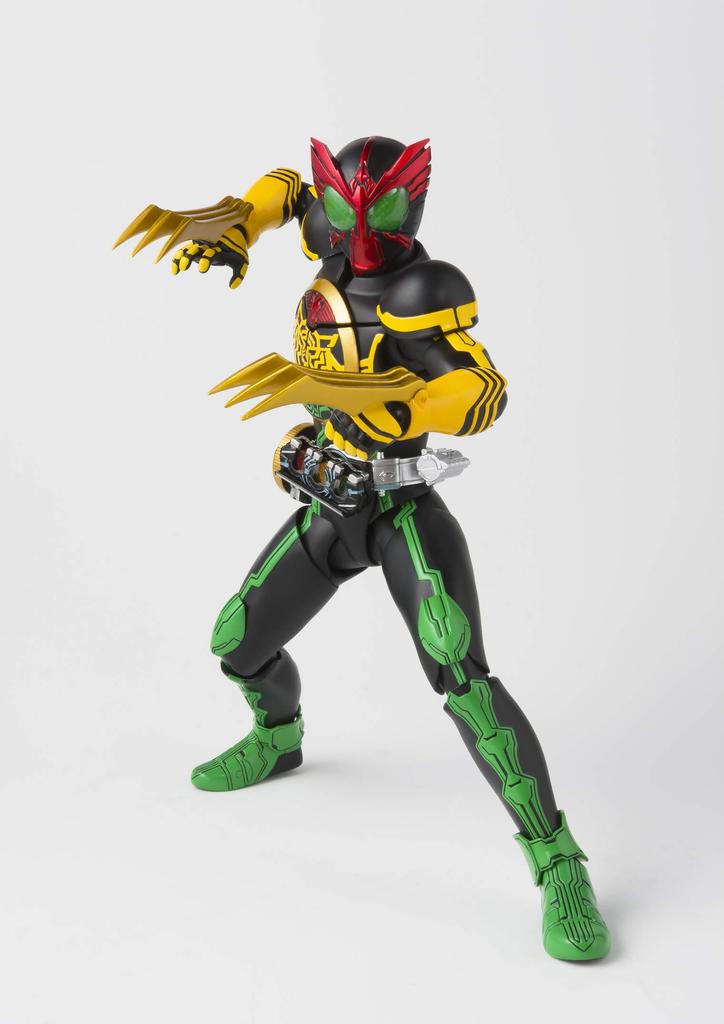 TAMASHII NATIONS S.H.Figuarts Kamen Rider OOO (Shinkobori Seiho) Tatoba Combo ca. 145 mm ABS&PVC målad rörlig figur