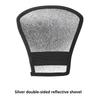Adjustable Elasticity Strap Flash Diffuser Reflector Double Sided Bounce Reflector Photography Light Bounce Accessories