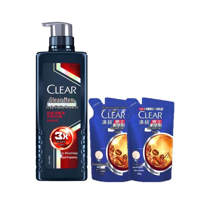 

Clear Men Deep Clean Anti-Dandruff Shampoo Set