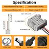 12 to 30V Step Up Power Cable Input 30V 3.5A Adapter DC DC Power Cord Converter Shockproof IP68 Waterproof for Starlink Mini
