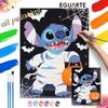 Stitch Mummy Pumpkin Digital Oil Painting Art Handmade Diy Home Decorations