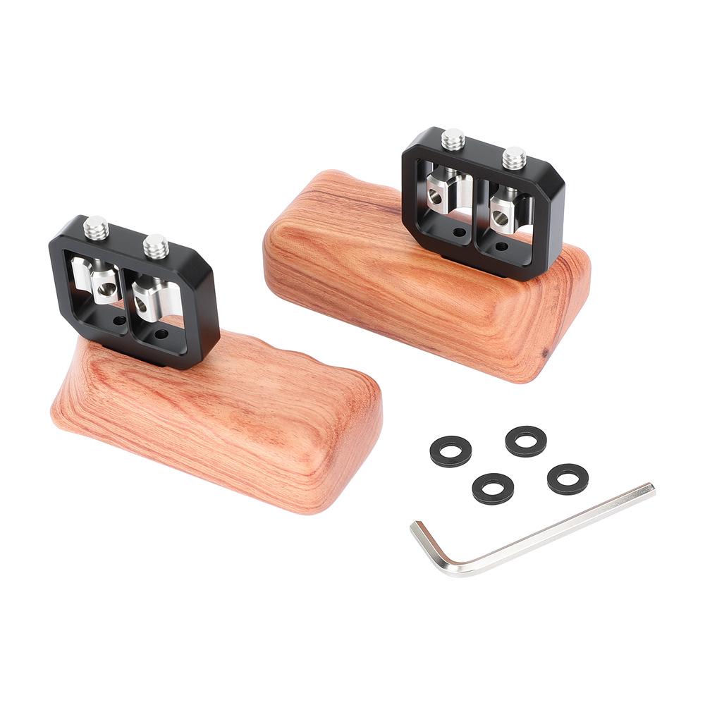 

HDRIG Universal DSLR Cage with Wooden Side Handle & 1/4 Mounting Screw (Model 3911)