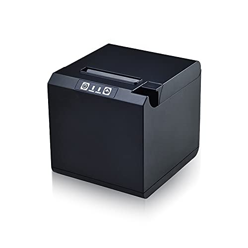 

Wasin Tech WS-58IIK Thermal Printer, Receipt Printer, POS Register Printer, Windows, Android, USB, Bluetooth, 58mm Wide, Black, for Commercial Use