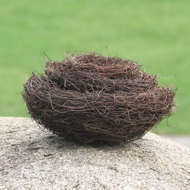 Bird Woven Rattan Bird Nest Birdhouse