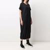 Y-3 FW21 Draped Maxi T-Shirt Dress Women Dresses Black GV0347