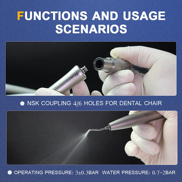Dental Tools AI-S970-NCL4 Endodontic Air Scaler Handpeice Without Fiber Optic With N-coupling For Dental Chair