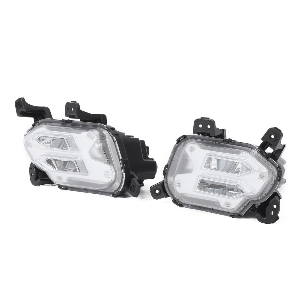 2 st LED varselljus Framstötare IP65 Vit Ljusfärg 12V Ersättning för KIA Sorento 2021