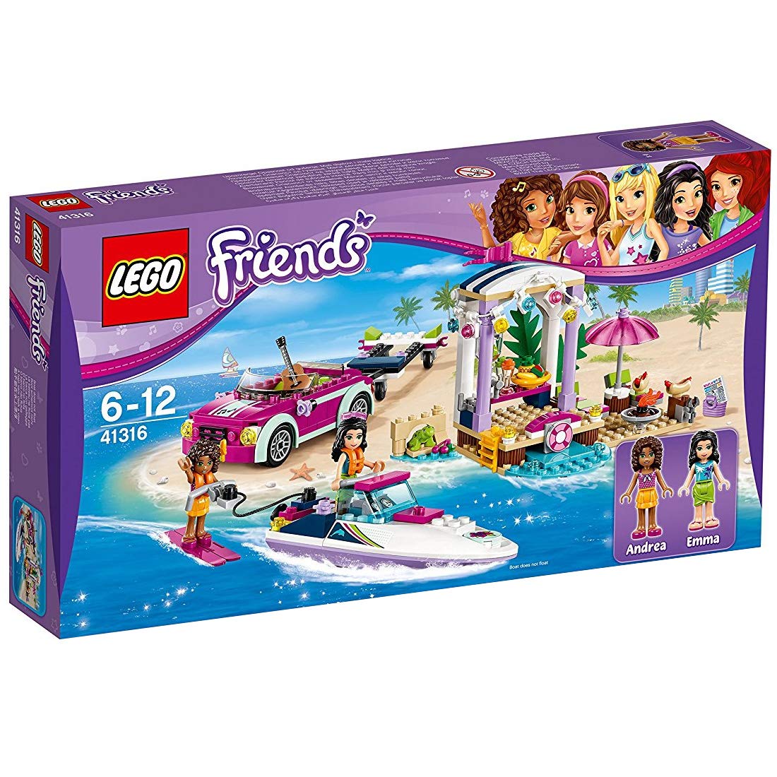 

LEGO Friends Heartlake Beach Vacation 41316