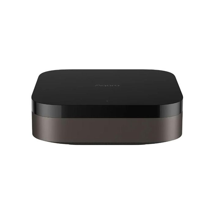 Hub Domotique - AQARA - M3 - Zigbee, Thread, Matter - Noir - Connectivité Polyvalente