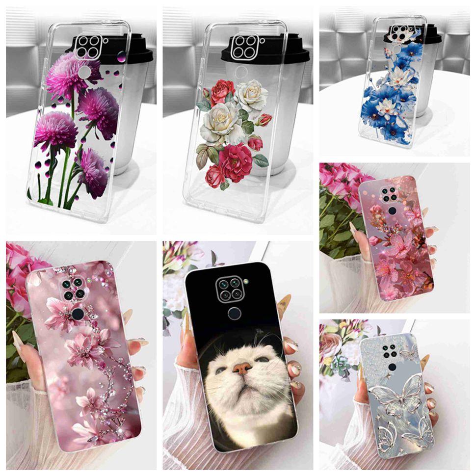 For Xiaomi Redmi Note 9 Case Beautiful Pattern Soft Silicone Cover For Redmi Note 9 Note9 Phone Case TPU Fundas 6.53"