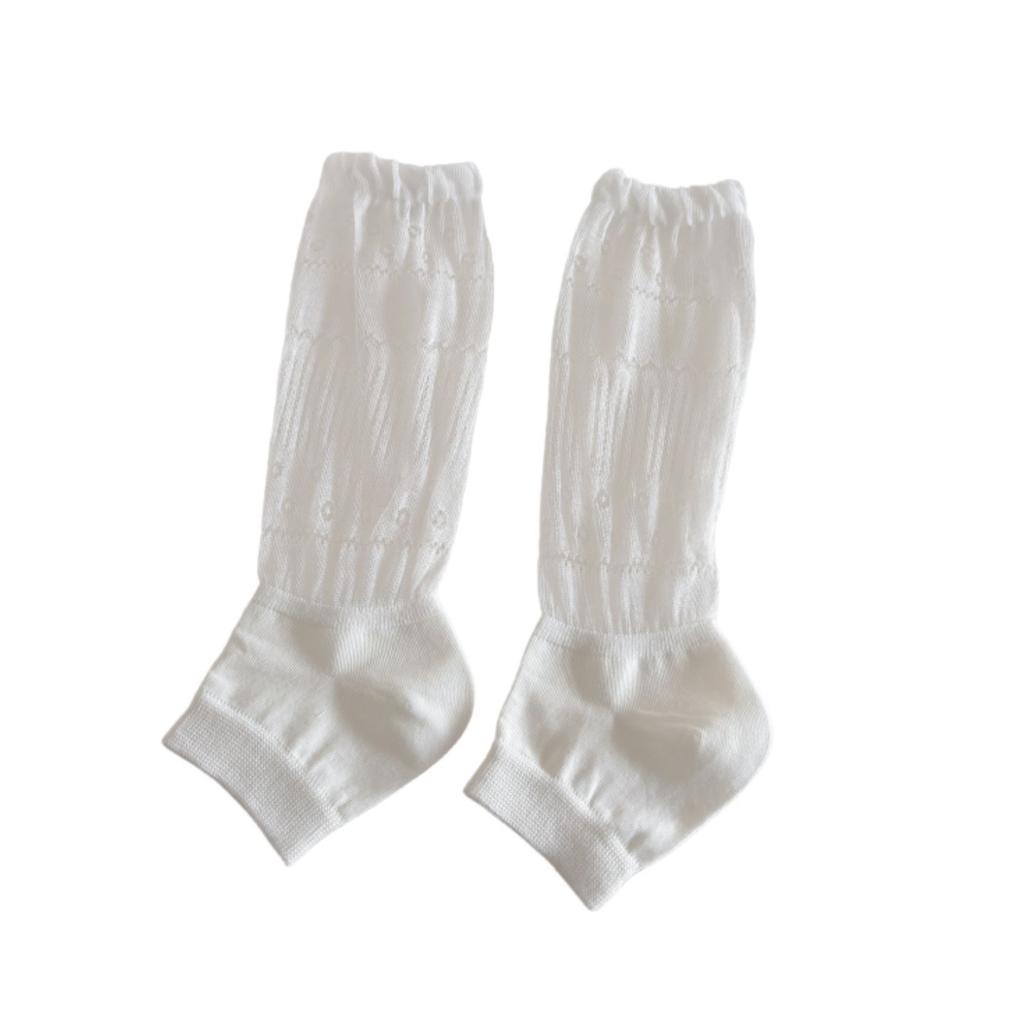 White Foot Stepping Half Socks Female Ballet Style Summer Thin Ins Trendy Versatile Air Conditioning Room Care Calf Stacking Socks