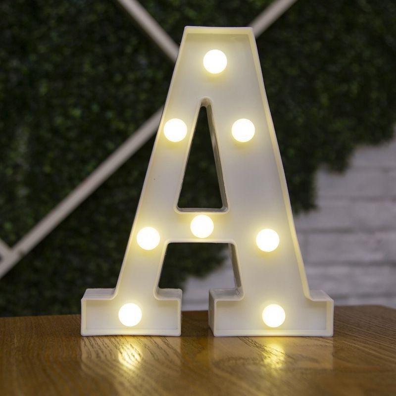 Large Led Light Emitting Alphanumeric Love Standing Sign Decoration For Party Themes And Indoor Decor