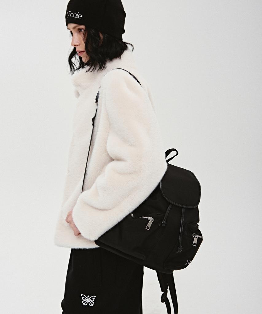 Nick&Nicole Nicole Two Pocket Rucksack_Black
