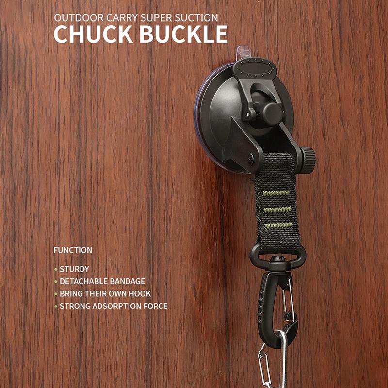 4Pcs Outdoor Suction Cup Anchor Securing Hook Tie Down Camping Tarp As Car Side