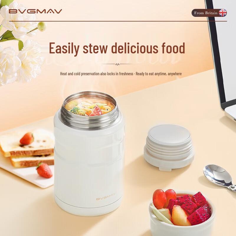 Baoweima 760ml 316L Stainless Steel Vacuum Insulated Food Jar