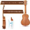 21-inch Mahogany Soprano Ukulele Beginner Set with Strap, Case, Picks, and Akira Strings