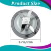 2 Pcs BLS Blender Blade Replacement Part for Black and Decker Blender Models BLR BL2010WP - Stainless Steel Blender Blade with Silicone Gasket -