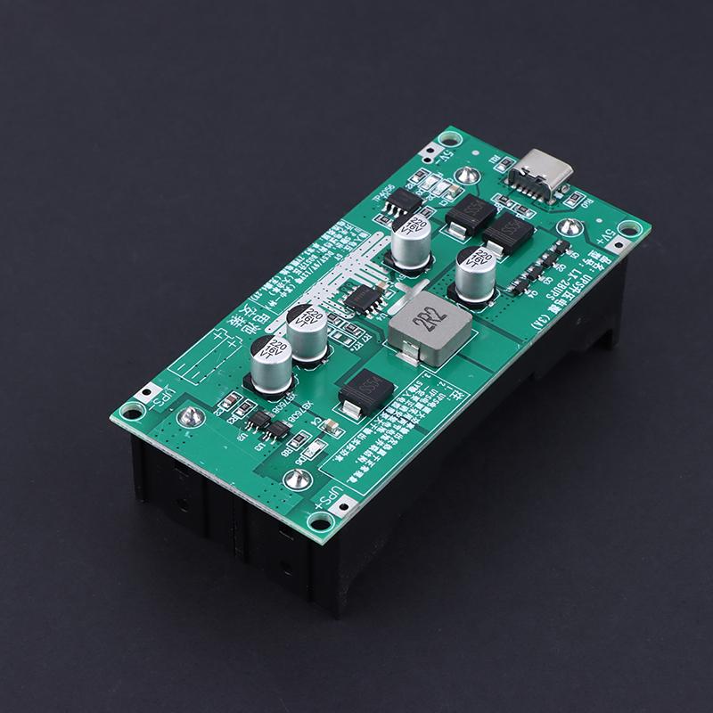 3A High-Power Ups 18650 Lithium Battery Boost Charging 5V/12V Simultaneous Charging And Discharging Power Supply Module