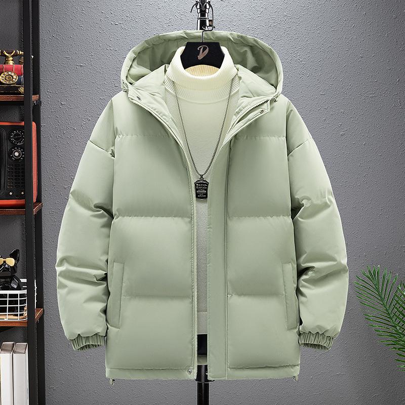 Zimowa moda Uniwersalny męski swobodny luźny uniwersalny gruby płaszcz