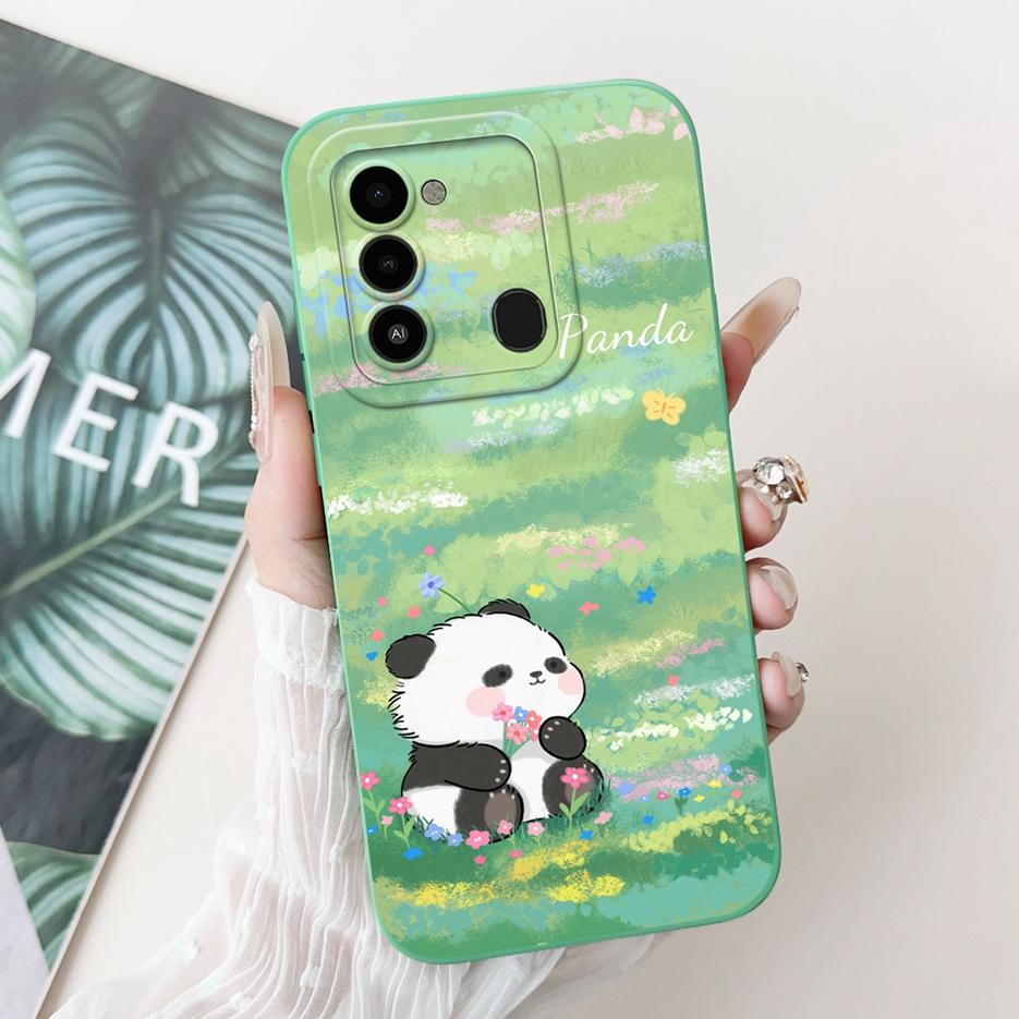 For Tecno Spark 8C Case KG5k KG5j KG5n Luxury Candy Painted Cover Soft TPU Shell For Tecno Spark Go 2022 KG5 Spark8C Phone Cases