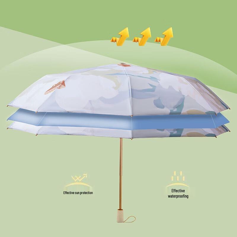 Red Leaf Dual-Use Ultralight Portable Umbrella