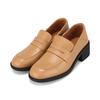 Cowhide Foldable Women S Loafer 5cm Bbj139be