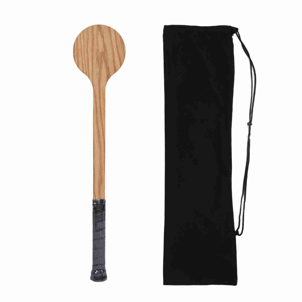Tennis Sweet Spot Wooden Tennis Pointer Racket Sticking Spoon Batting Training Aid for Accurate