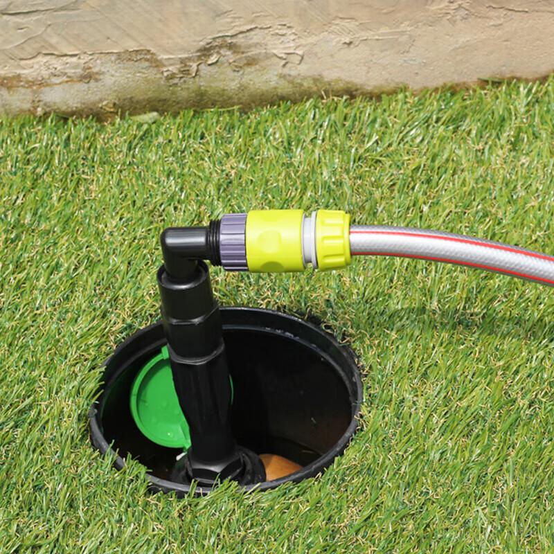 Ground Insert Water Valve Set with Pickup Rod