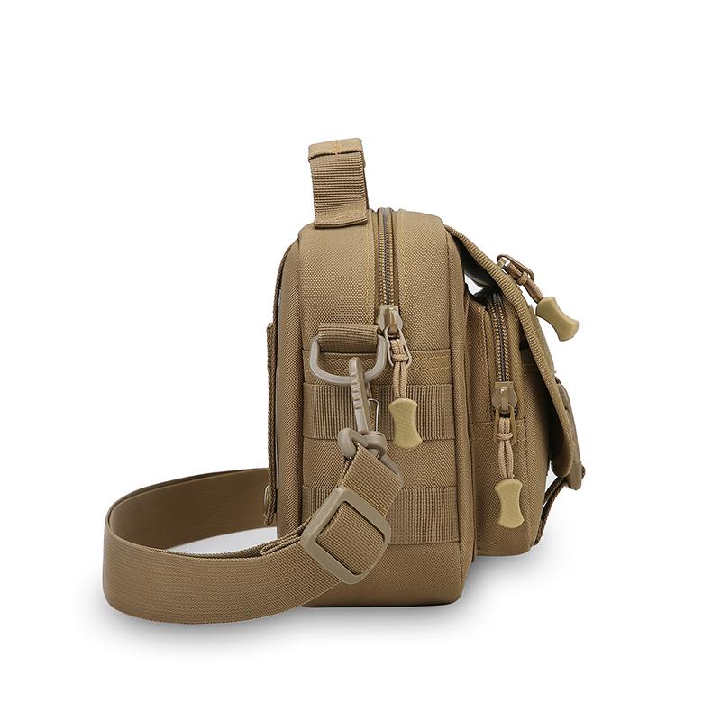 Men's Tactical Camouflage Crossbody Bag -Vintage   Nylon Chest Pack (Vintage Army Sling Bag for Hunting/Outdoors)