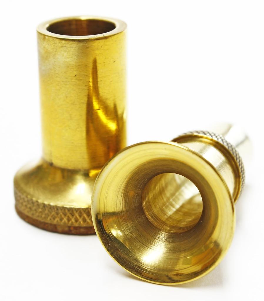 Brass hair stacker L size 1 piece