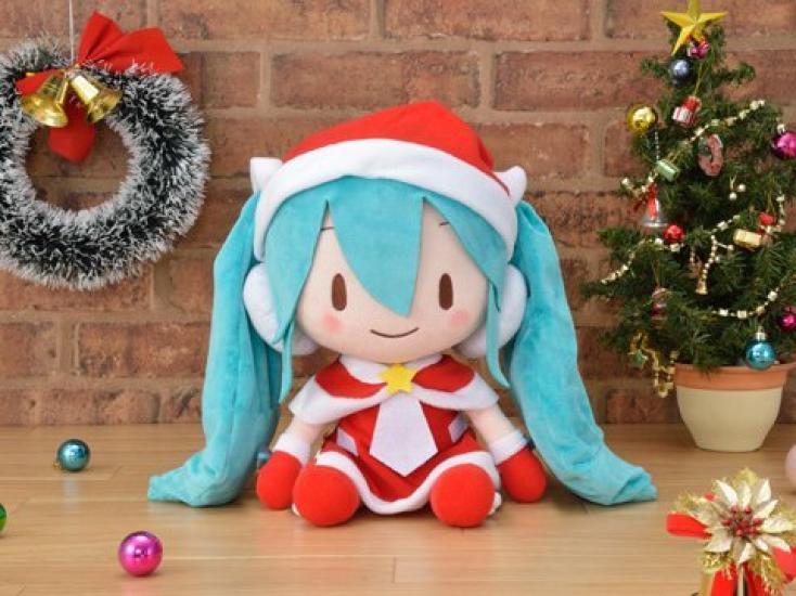 Хатсуне Мику -Project DIVA- F 2nd Огромная Плюшевая Игрушка  Хатсуне Мику Рождество