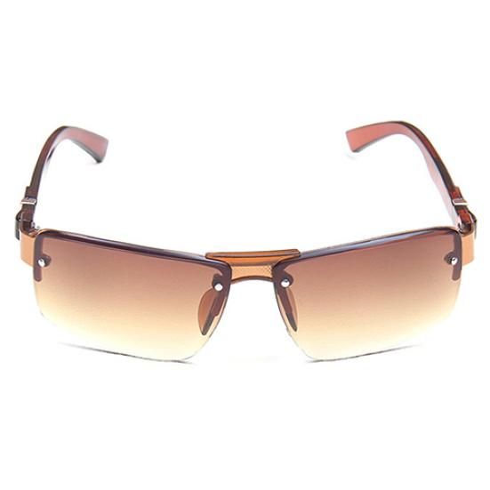 Men's Rectangular Sunglasses Shades Travel Driving Fishing Eyewear
